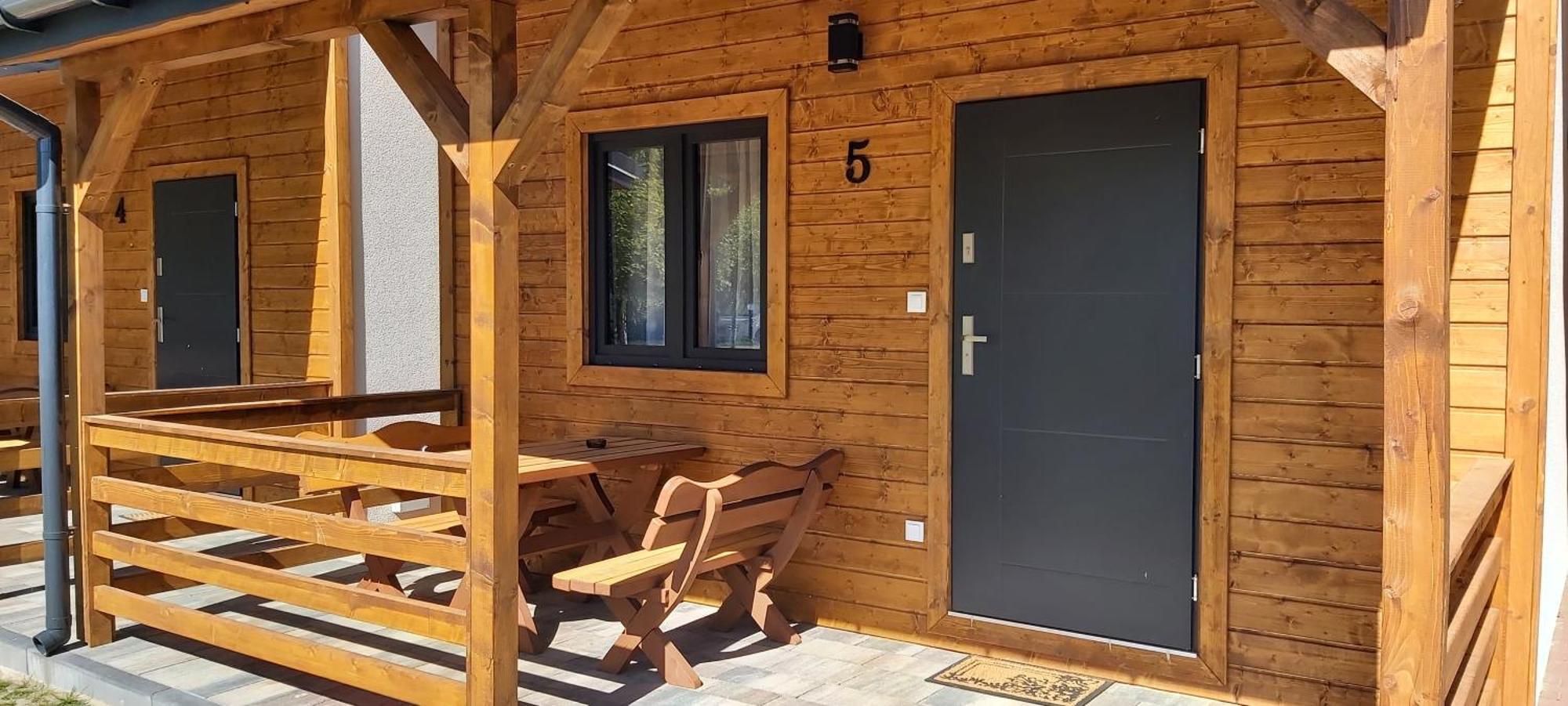 Camping Klif-Nowe Klimatyzowane Domki, 400M Od Centrum Rewala, 30M Od Morza Тшенсач Екстер'єр фото